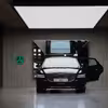 چراغ دیواری نئون دیزاین طرح Benz-BL_GR