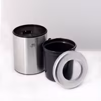 سطل 5لیتری استیل دیواری حفره دار W-50