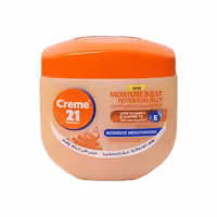 وازلین مرطوب‌کننده و تقویت‌کننده رطوبت پوست کرم 21  Creme 21: Moisture Boost Petroleum Jelly