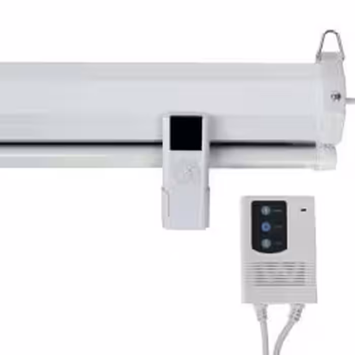 پرده نمایش یا پرده پروژکتور – برقی – 200×200 سانتیمتر | معادل 90 اینچ واید – اسکوپ scope