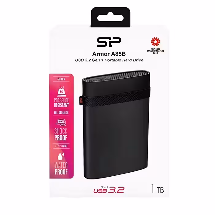 هارد اکسترنال سیلیکون پاور مدل ARMOR A85B ظرفیت 1 ترابایت