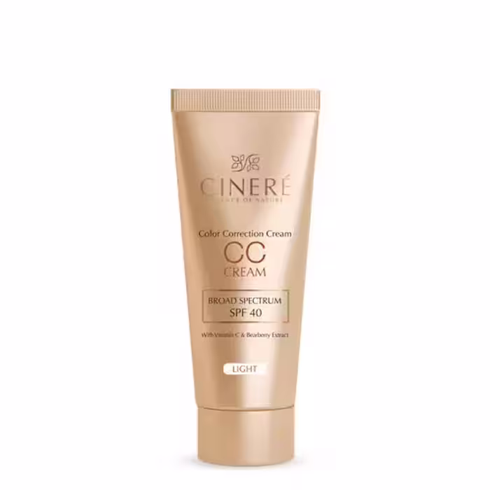 کرم پودر روشن کننده سینره سی سی کرم spf 40 (میل 40)