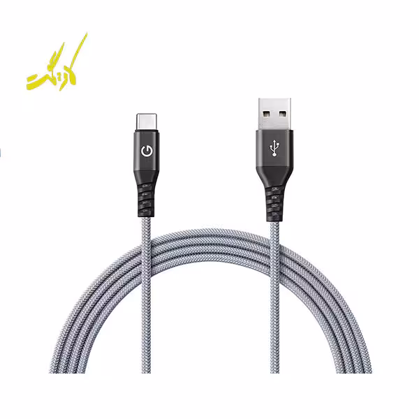 کابل تبدیل USB به USB-C انرجیا Energea Alutough با طول 1.5 متر