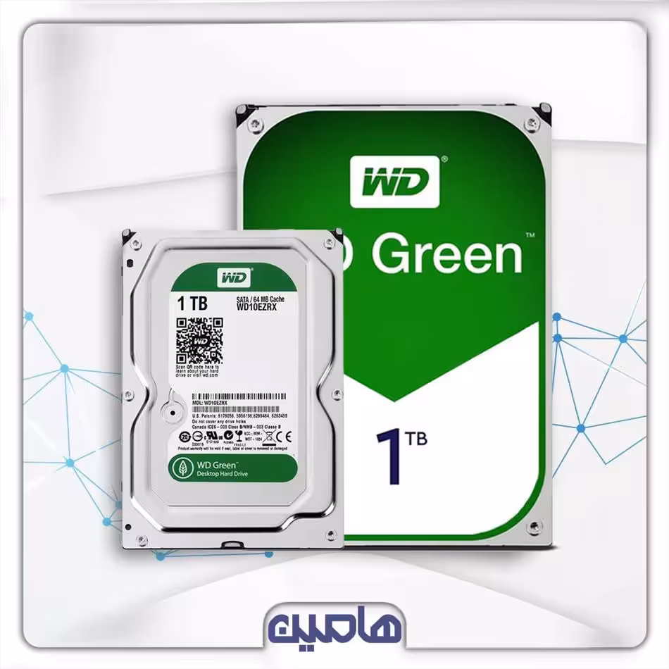 هارد اینترنال 1 ترابایت وسترن سبز