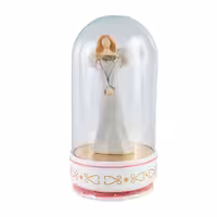 باکس شیشه ای موزیکال مدل فرشته