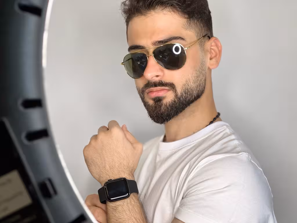 عینک مردانه ری بن دسته فلزی اورجینال