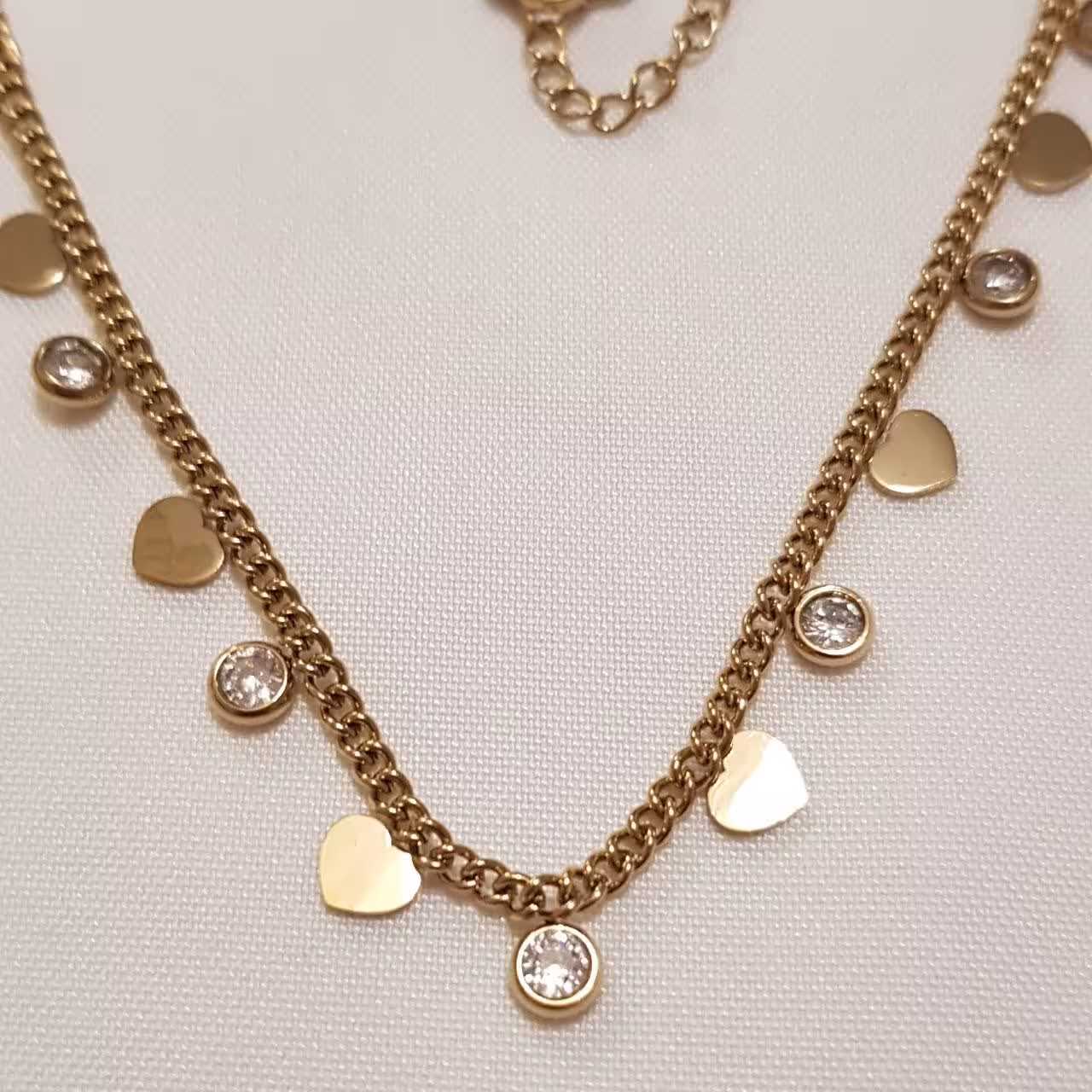 گردنبند زنانه استیل مارک ژوپینگ کد 3202