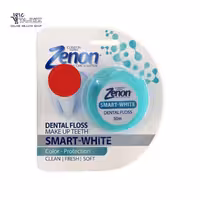 نخ دندان سفید کننده زنون Zenon مدل Smart White طول 50 متر