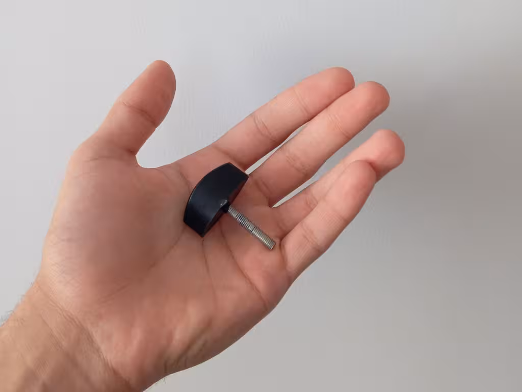 خروسکی دو پر 5 ارتفاع رزوه 30 mm