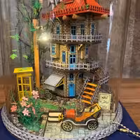 حباب چهار فصل کافه خاطره مدل بهار