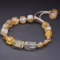 دستبند سیترین کد310263