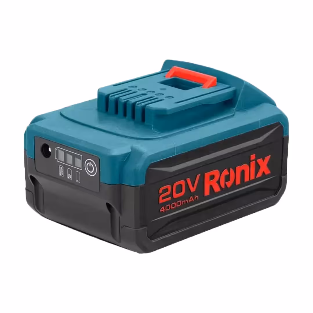 باطری لیتیوم یون 20 ولت 4 آمپرساعت رونیکس مدل8991