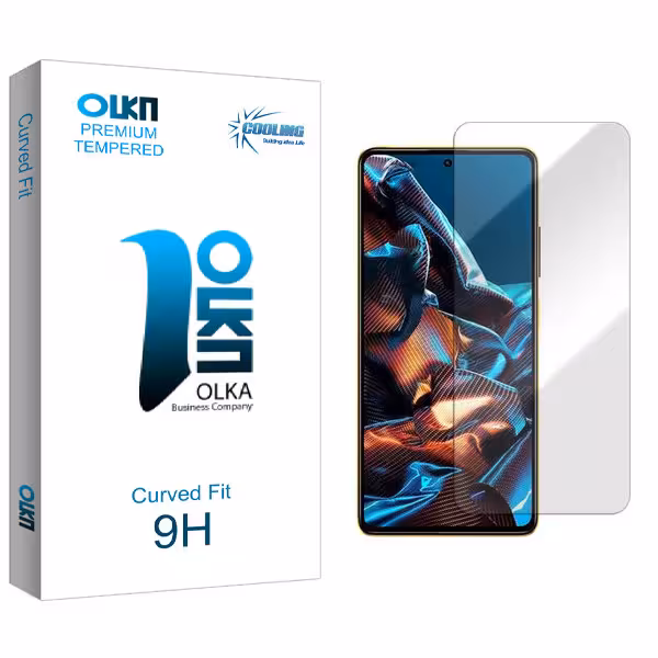 محافظ صفحه نمایش کولینگ مدل Olka مناسب برای گوشی موبایل شیائومی Poco X5 Pro 5G