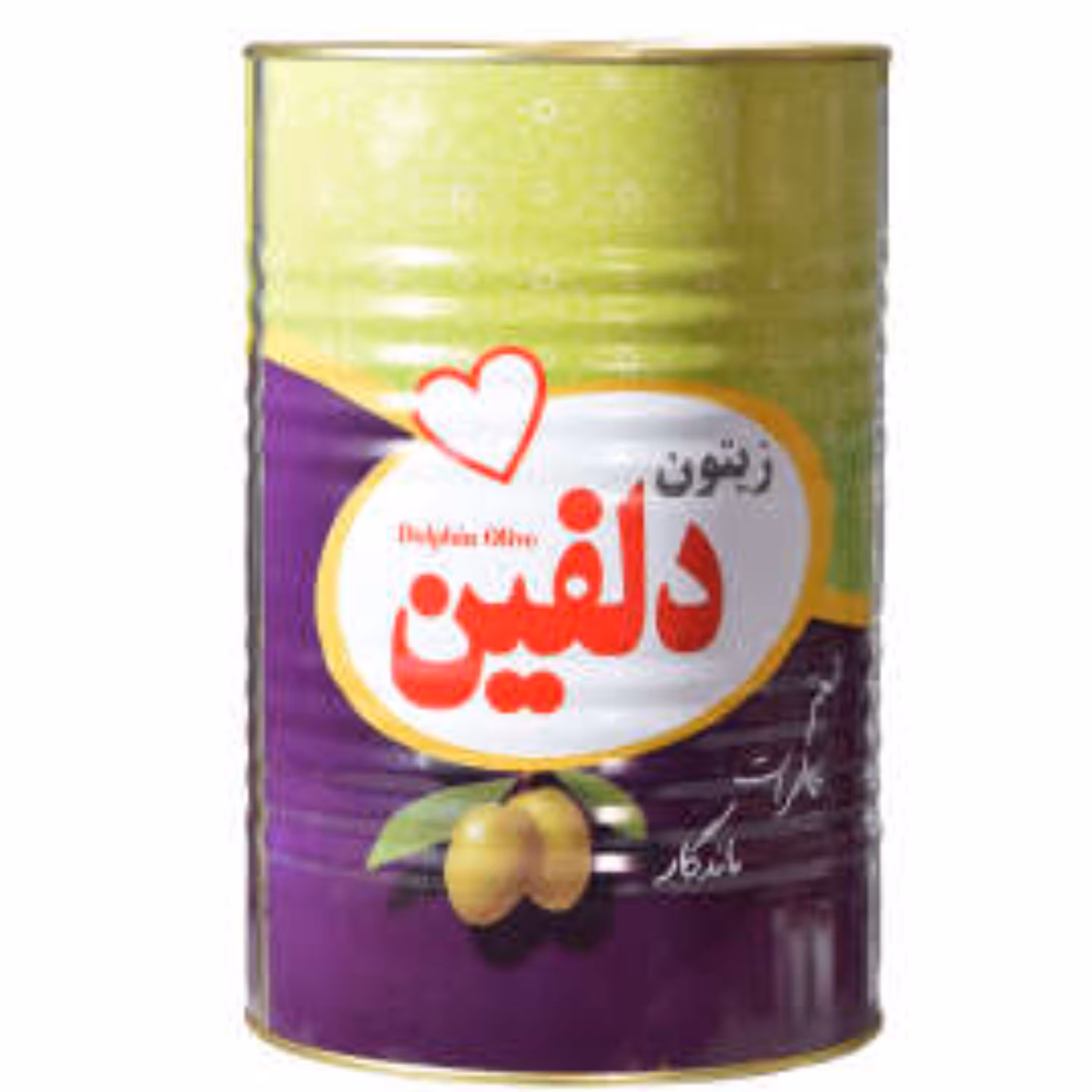 زیتون سبز اسلایس ویژه  دلفین حلب 2 کیلویی