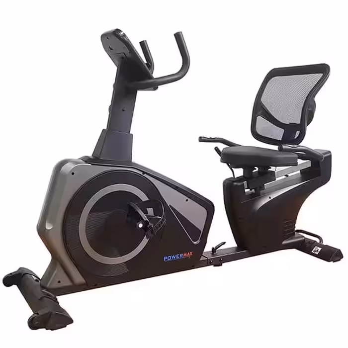 دوچرخه ثابت مبله خانگی مدل 608R برند POWERMAX پاورمکس