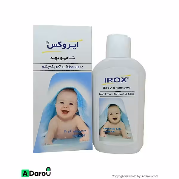 شامپو بچه بدون سوزش و تحریک چشم ایروکس 200 گرم  Irox