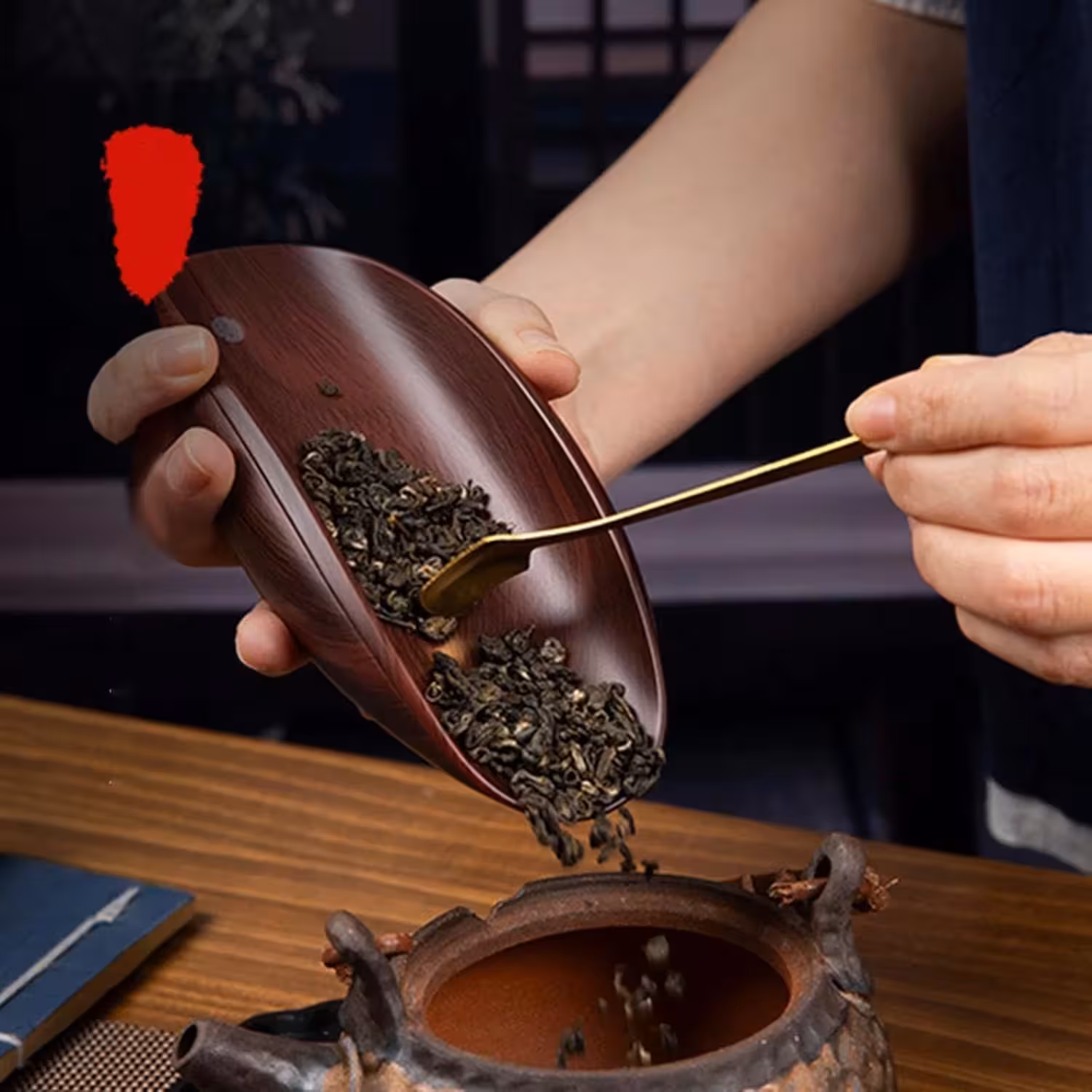 ترازو آشپزخانه دیجیتال مدل tea&coffee حداکثر ظرفیت قابل اندازه‌گیری 1 کیلوگرم با دقت اندازه‌گیری 1 گرم