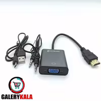 مبدل HDMI به VGA آنوشان (ANOSHAN) مدل A-804 با کابل صدا و برق
