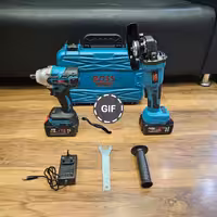 مجموعه دو عددی مینی فرز و بکس شارژی براشلس باس