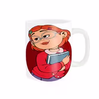 خرید ماگ-لیوان  کارتون قرمز شدن کد 0228