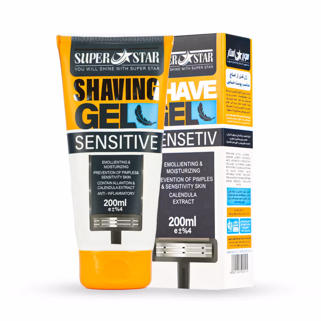 ژل اصلاح مناسب پوست‌های حساس 200 میلی لیتر