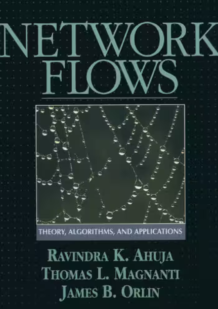 خرید و دانلود نسخه کامل کتاب Network Flows: Theory, Algorithms, and Applications