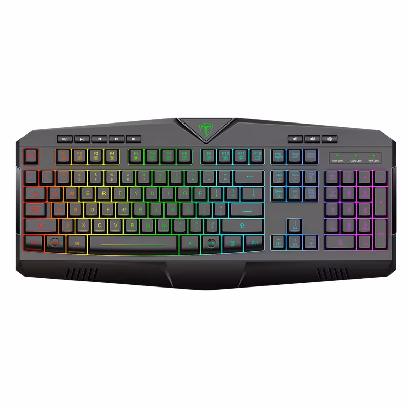 کیبورد بی سیم گیمینگ تی دگر مدل Submarine T-TGK206