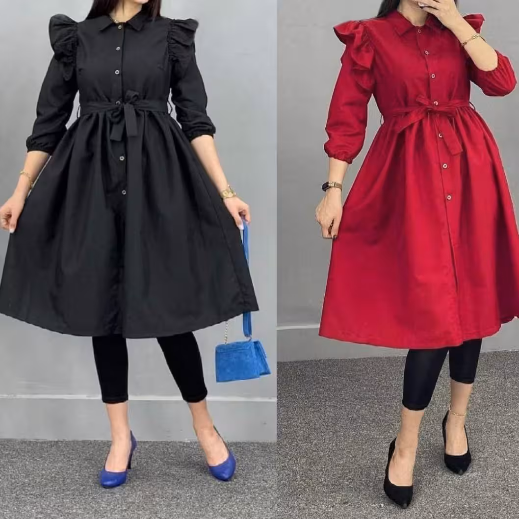 مانتو عروسکی بلند
داکرون اعلا عیدانه 