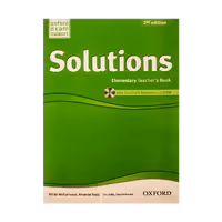 کتاب Solutions Elementary Teachers Book 2nd