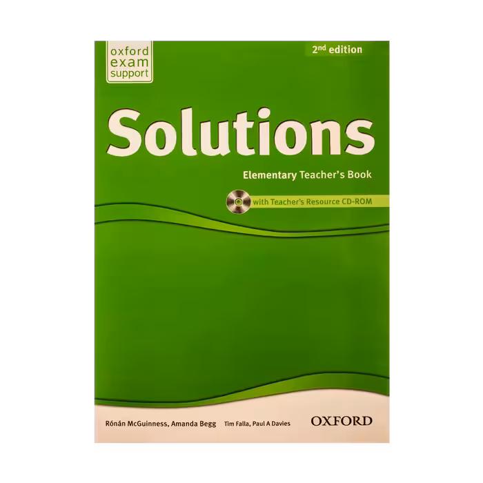 کتاب Solutions Elementary Teachers Book 2nd