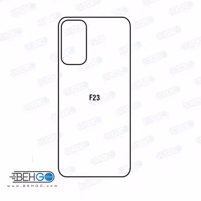 برچسب پشت گوشی سامسونگ Samsung F23