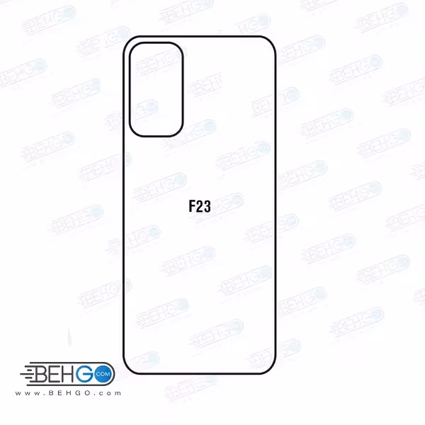 برچسب پشت گوشی سامسونگ Samsung F23