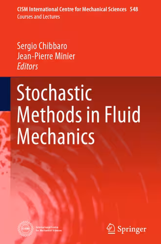خرید و دانلود نسخه کامل کتاب Stochastic Methods in Fluid Mechanics