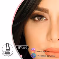 لنز چشم سالانه هرا رنگ طوسی عسلی دور دار شماره HV310