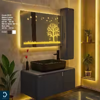 روشویی کابینتی مدل لاریس