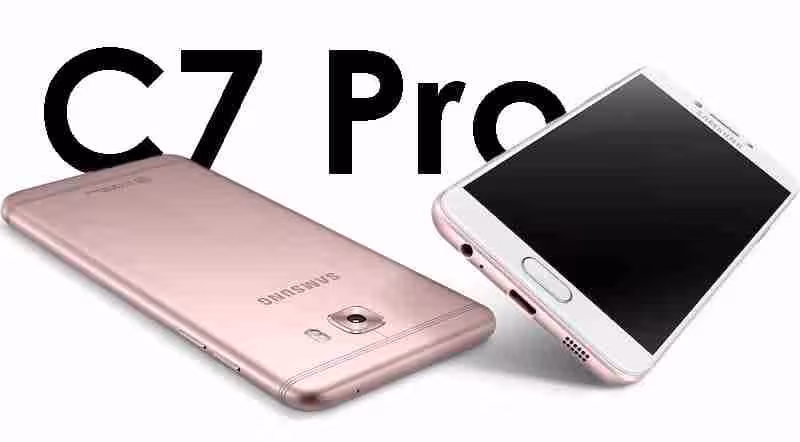 تاچ ال سی دی سامسونگ C7 pro اصل شرکتی با فریم