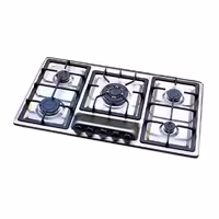 اجاق گاز صفحه ای استیل پارس مدل s101