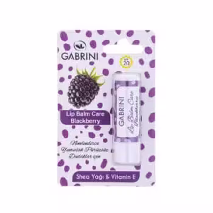 بالم لب گابر ینی Gab rini Lip Care Blackberry با رایحه شاه توت 5 گرم