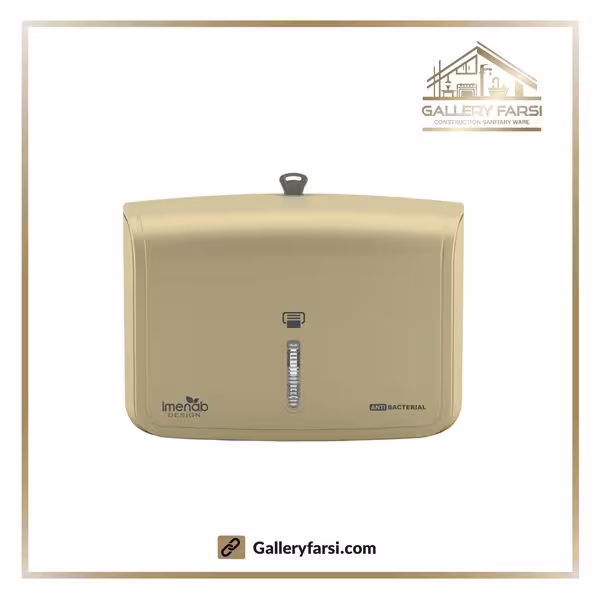 جا دستمال کاغذی ایمن آب مدل ورونا – بژ