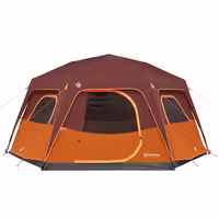 چادر اتوماتیک چراغدار 8 نفره Outdoor مدل Instant Lighted Hexagon