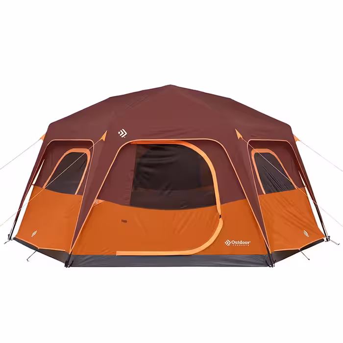 چادر اتوماتیک چراغدار 8 نفره Outdoor مدل Instant Lighted Hexagon