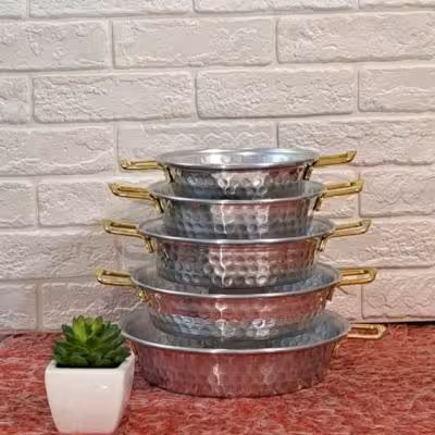 5 تابه روحی چکشی دودسته