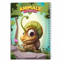 دفتر مشق حلزون