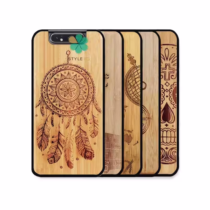 قاب گوشی سامسونگ Samsung Galaxy A80 / A90 طرح چوب Bomboo