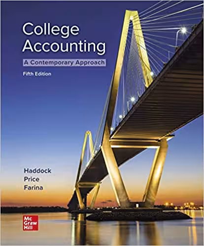خرید و دانلود نسخه کامل کتاب College Accounting (A Contemporary Approach) 5th Edition - pdf