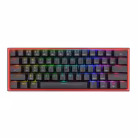 قیمت و خرید کیبورد گیمینگ باسیم ردراگون مدل FIZZ K617 Black Blue Switch | یاس ارتباط