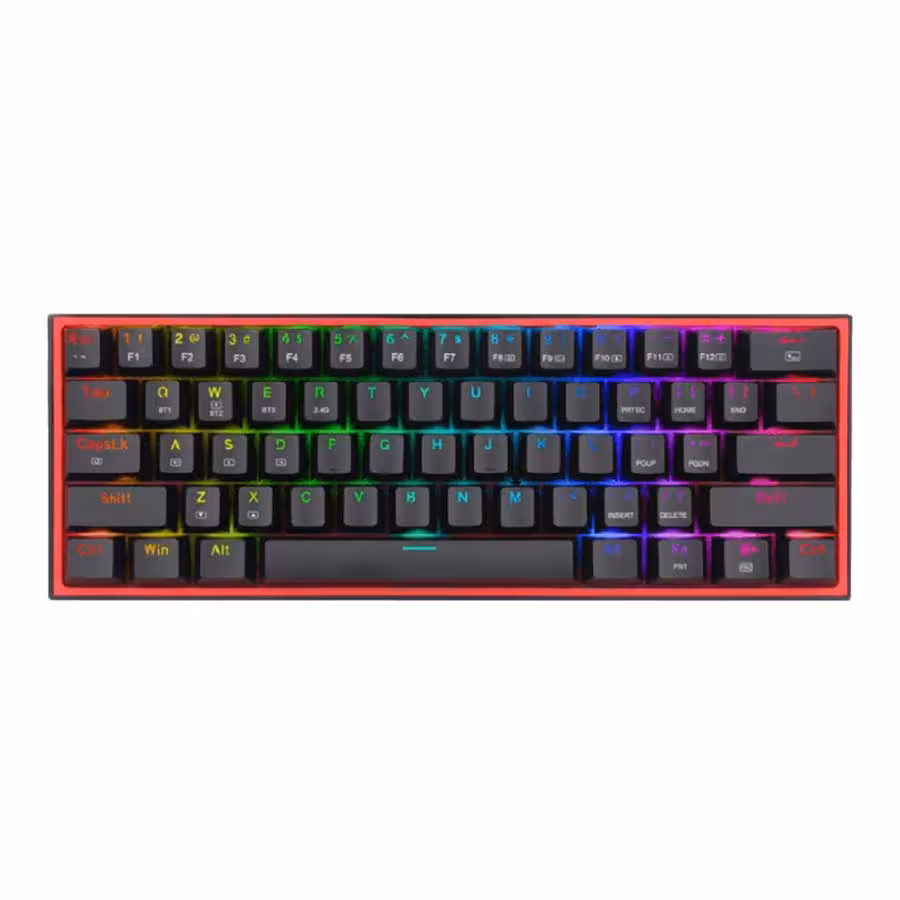 قیمت و خرید کیبورد گیمینگ باسیم ردراگون مدل FIZZ K617 Black Blue Switch | یاس ارتباط