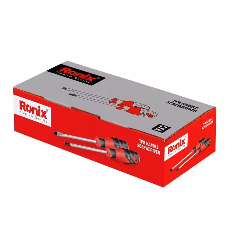 پیچ گوشتی دوسو دسته TPR سایز 5x125 میلی متر رونیکس مدل RH-2756