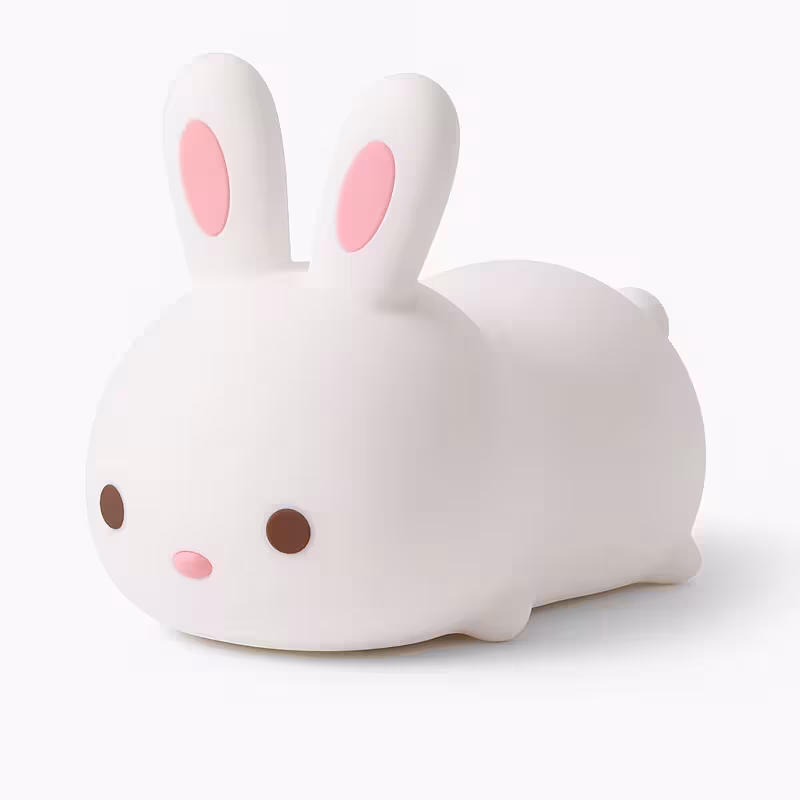 چراغ خواب فانتزی خرگوشی مدل لمسی قابل شارژ