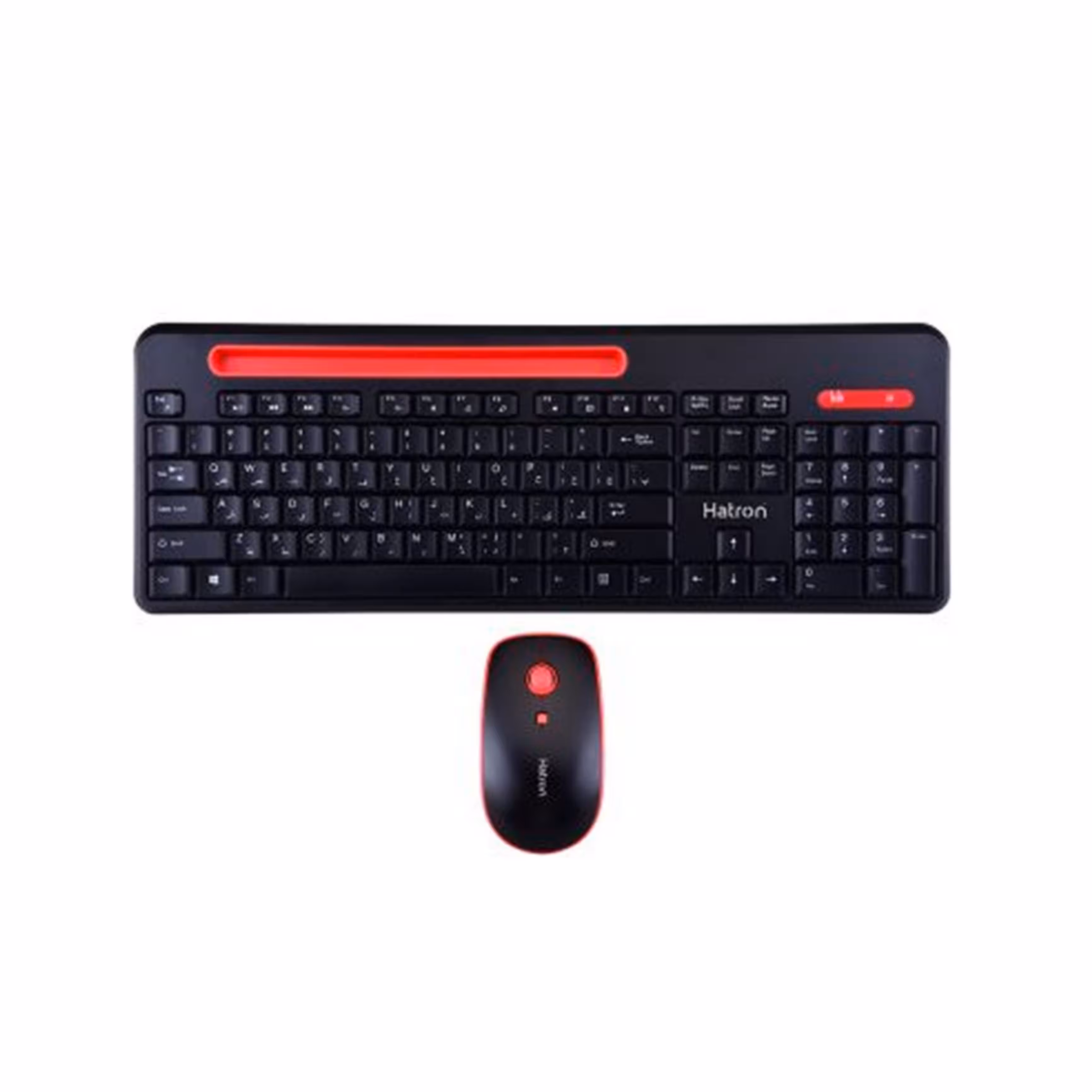 کیبورد و ماوس بی سیم هترون مدل HKCW135